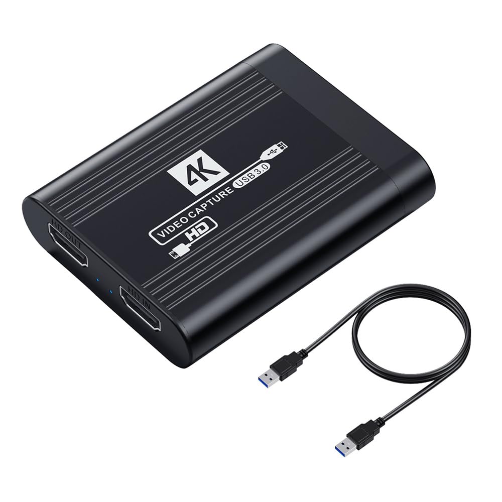 NFHK Карта захвата HDMI 4K Видео Прямая трансляция USB Дата-камера Игровой Приставка Запись Компьютер DVD