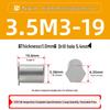 Производитель BSO4 Нержавеющая сталь Железо 410 Шестигранная головка Двусторонний заклепочный гайка-шпилька