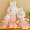 New Creative Sweet Rabbit Plush Toy Skirt Rabbit Doll Throw Pillow Children's Doll Soothing Rag Doll