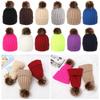 Ladies Women Soft Thick Ski Hat Beanie Cap Winter Cap Knitted Hat