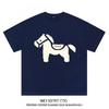 WEDONECDG Graphic Print Cotton T-Shirt Women Loose Fit Short Sleeve Casual Top
