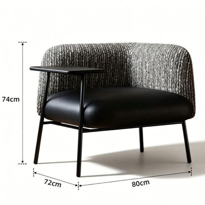 Comfortable Living Room Chair Luxury Backrest Chairs Decorative Modern Armchair Multifunctional Aesthetic Bedroom Armchairs
