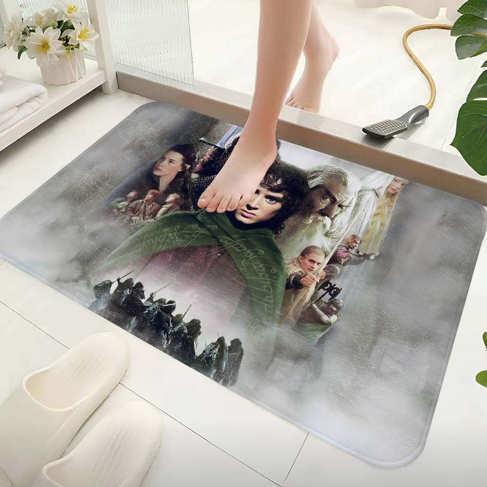 The L Lord Of The R Rings Movie Door Mat Kids Room Bedroom Decoration Balcony Anti Slip Doormat Living Room Doormat Area Rug