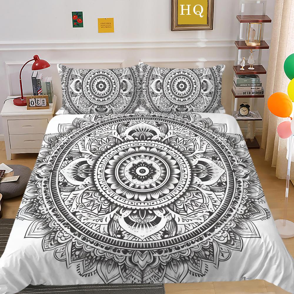 Комплект постельного белья для дома с 3D принтом дурмана, полиэстер, пододеяльник, женские постельные принадлежности, костюмы, мягкий домашний текстиль королевского размера