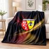 Lens FC Printed Flannel Blanket Warm Comfort Bed Throw For Indoor Home Decoration