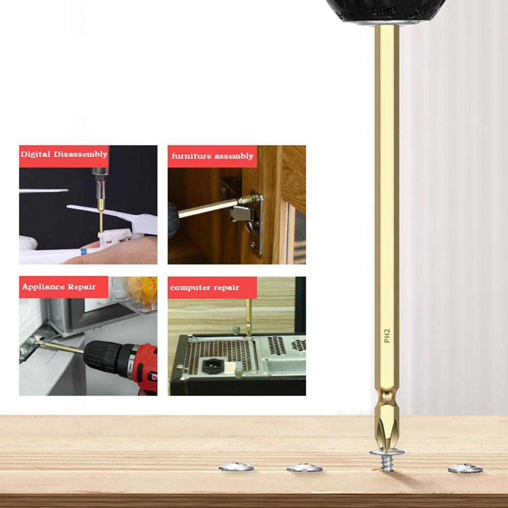 Отвертка из легированной стали, высокая твердость, высокая защелка