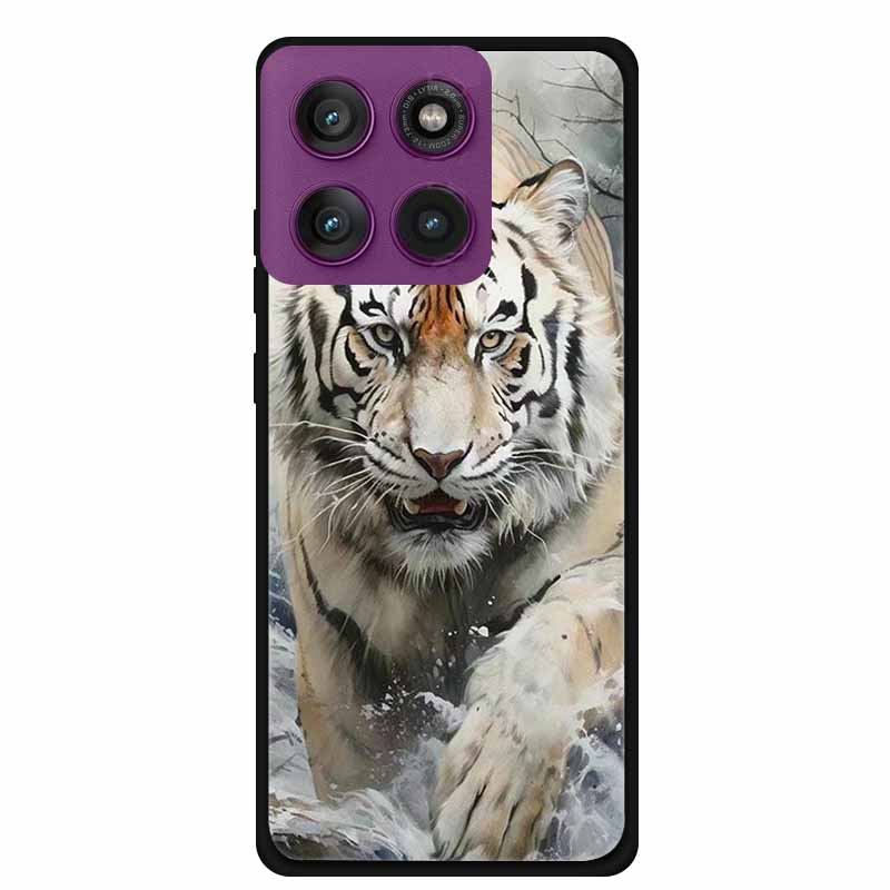6.7" For Motorola Edge 60 Pro 5G Case Coque Shockproof Black Silicone TPU Soft Back Cover For Motorola Edge 60Pro Phone Case Bag