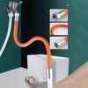 Universal 1pc Faucet Extension Pipe Adjust Free Bending Extended Water Tube Bathroom Kitchen Sink Anti-Splash Extension Hose