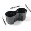 Black Car Cup Holder Rack Stabilizing Cup TPE Water Cup Storage Tray  Water Cup Storage