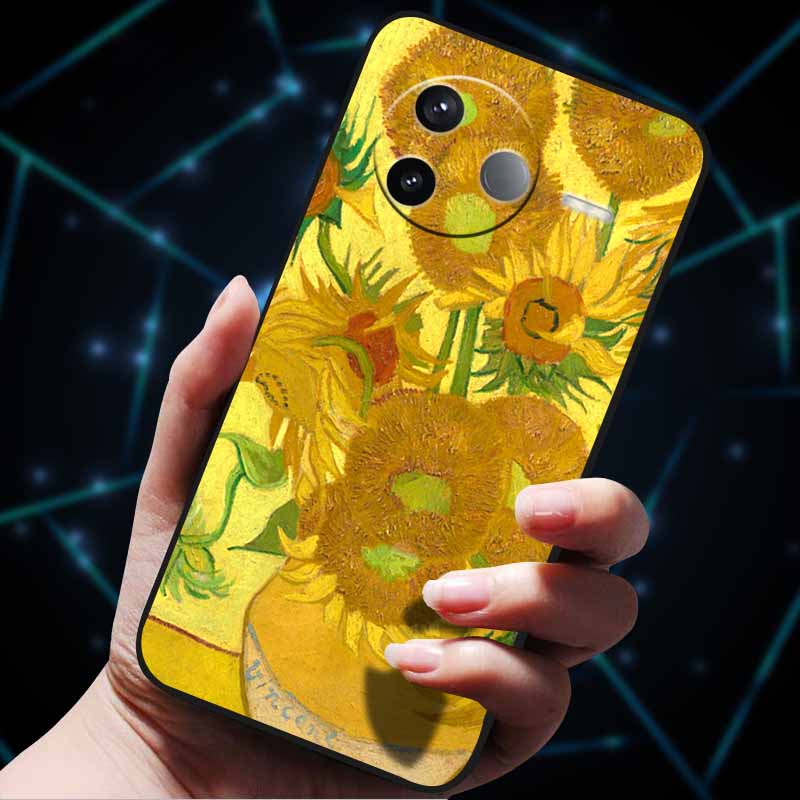 For Xiaomi POCO F7 Ultra Case Xiaomi POCO F7 Pro 3D Flowers Emboss Soft Silicone Phone Cases for POCOF7 Pro Back Cover Coque Bag