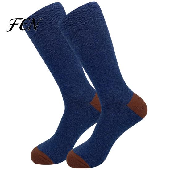 Thick Cotton Crew Socks Men Argyle Socks, Plus Size, Colorful Striped Durable Hiking Dress Thickened Autumn Winter for Cold Weather Cozy Home Lounge