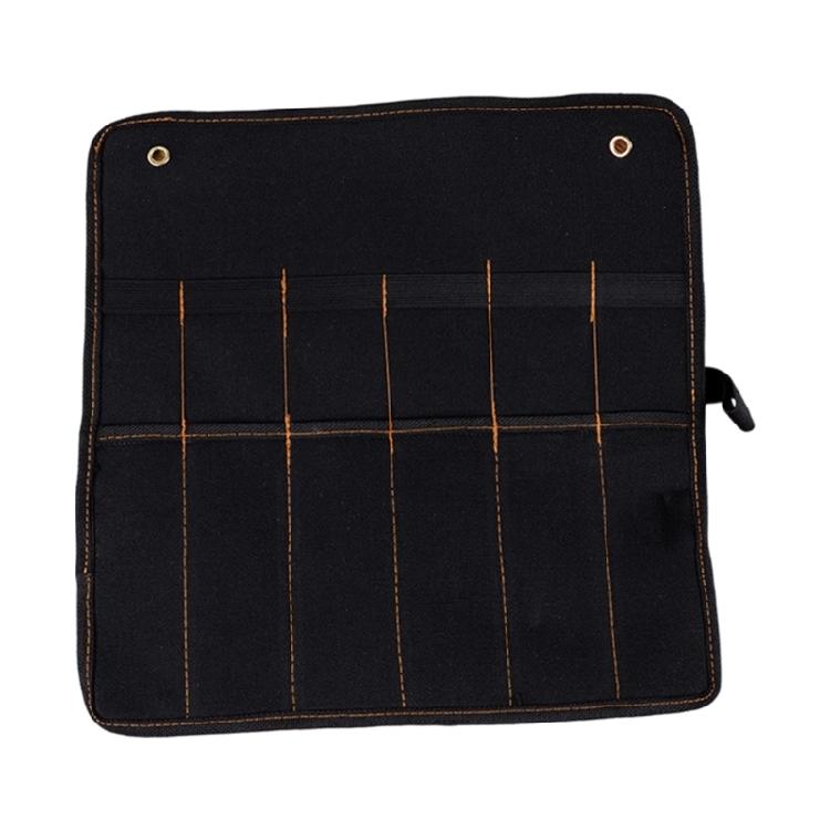 Tool Roll Heavy Duty Canvas Small Tool Bag Tool Pouch for Chisels Hammer Gouges Toolr For Cutter Hammer Gouges