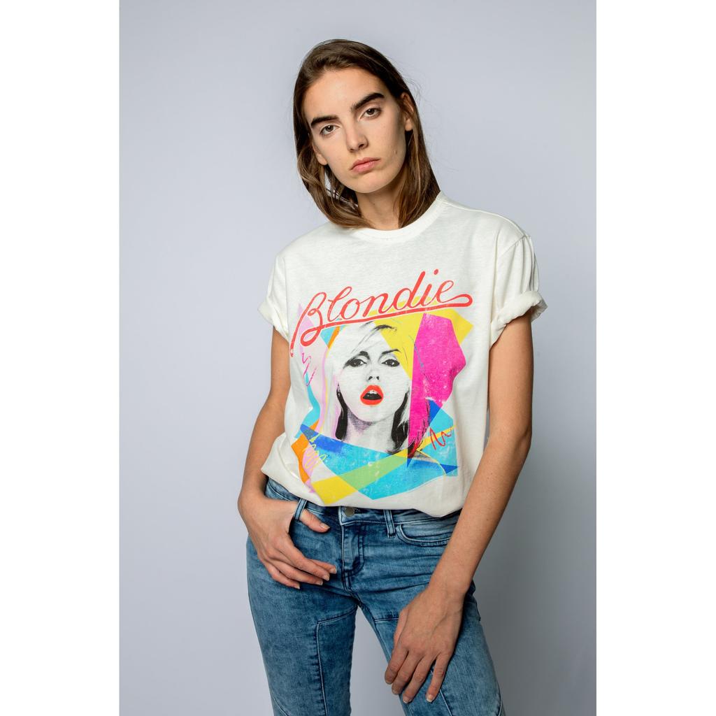 Amplified Unisex Adult Ahoy 80s Blondie T-Shirt