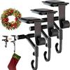 Adjustable Stocking Hangers Heavy Duty Mantel Holders Hanger Practical Garland Stocking Hangers