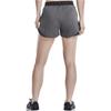 Under Armour Solid Color Straight Leg Letter Print Shorts Women Shorts Gray 1344552-090