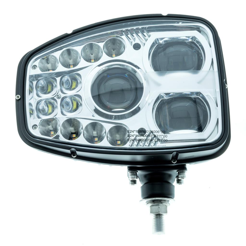 2X Lampa Robocza Reflektor Drogowy Led 12/24V 6000K/1700K Ece R10 R148 R149