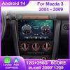 Android Wireless Carplay для Mazda 3 2004 2005 2006 2007 2008 2009 Автомобильное радио с мультимедийным проигрывателем BOSE, стерео GPS, без 2Din DVD