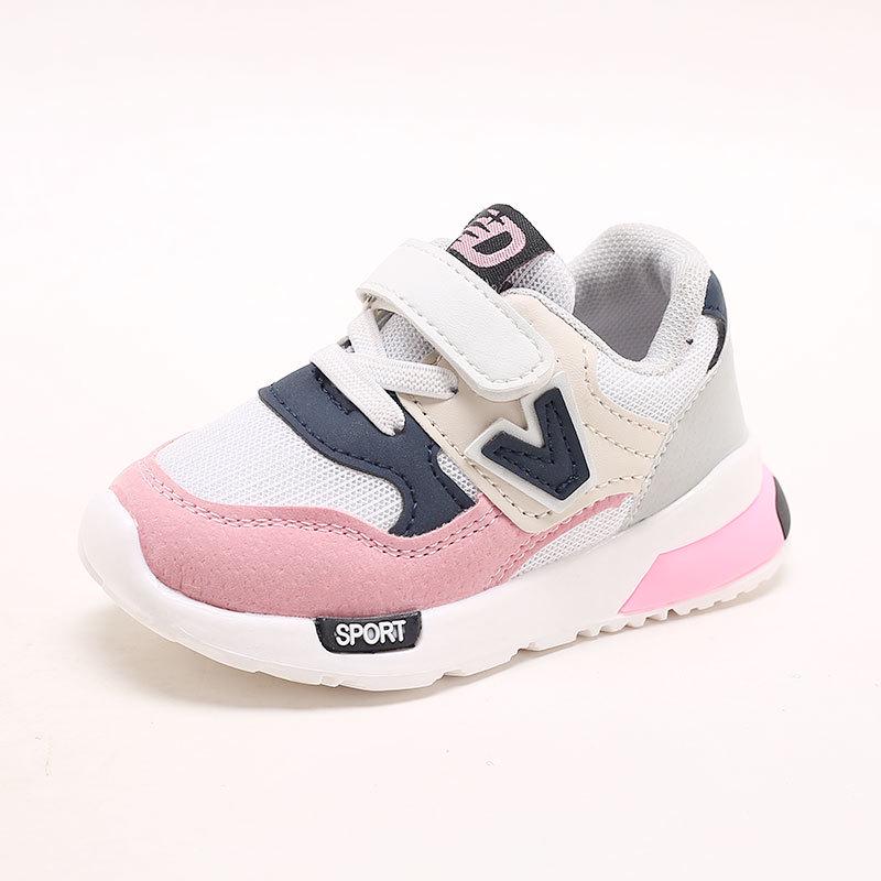Breathable Korean Children's Shoes Spring and Autumn Children's Sneakers Net Shoes Running Shoes Girls' Shoes Boys' Running Shoes