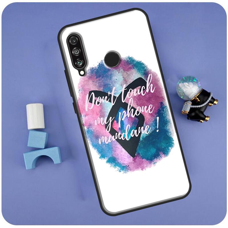 Ангельская Руна Теневые Охотники Для Huawei Nova 3i 7i 8i 11i 12i 9 10 SE Y60 Y61 Y70 Y72 Y73 Y90 Y91 P20 P30 P40 Lite Чехол