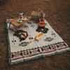 Knit Decorative Boho with Tassels Fringe Bohemian Soft Carpet Throw Blanket Sofa Mat Rug