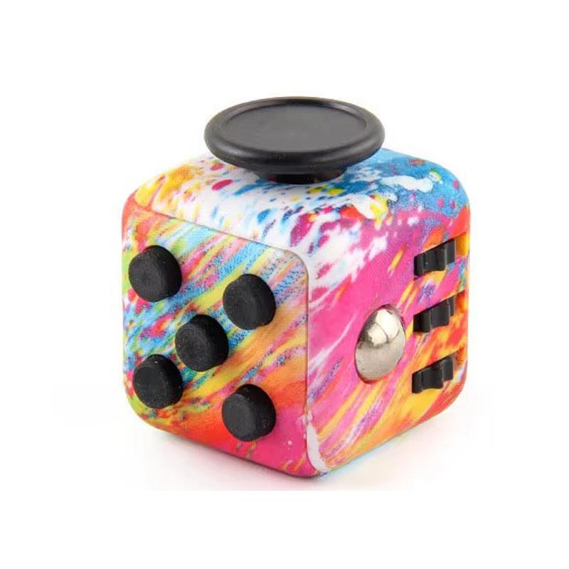 Fidget Cube Antistress Hand Spinner Decompression Toy For Autism Adhd Anxiety Sensory Toys For Kids Adults Stress Relief Toys