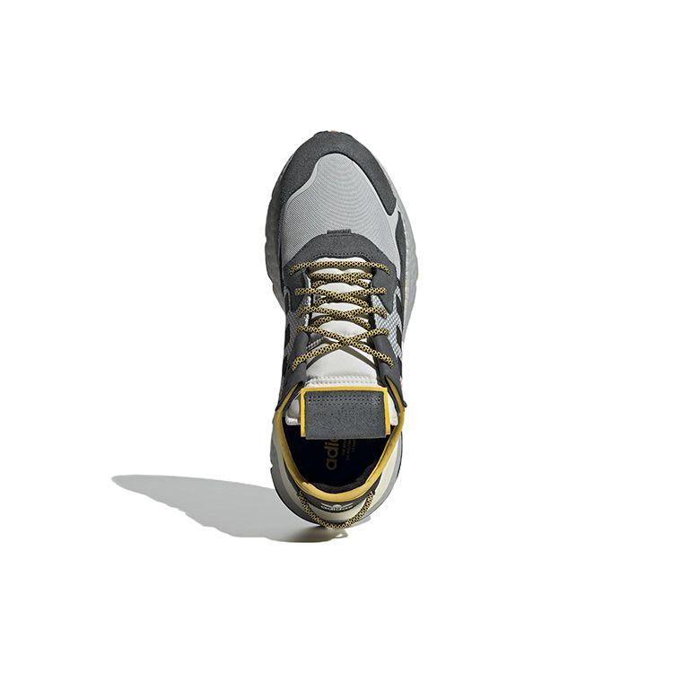 Adidas Originals Nite Jogger Fabric Comfortable Non-Slip Low-Top Lifestyle Sneakers Unisex Sneakers Gray GY0019