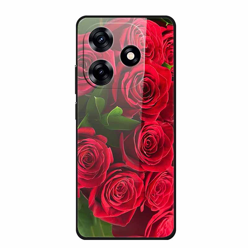 Glass Case For Honor X5c Plus Case Soft Bumper Hard Tempered Glass Back Cover For Honor X5c Plus Play 10A Phone Case X 5 C Plus