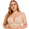 Plus Size Sexy Lingerie Push Up Full Cup Bra for Big Breasts