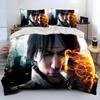 Ретро Постельное Белье King Of Fighters Комплект Двуспальный Queen Size Пододеяльник Наволочка Для Мальчиков Девочек Детей Взрослых Домашний Текстиль