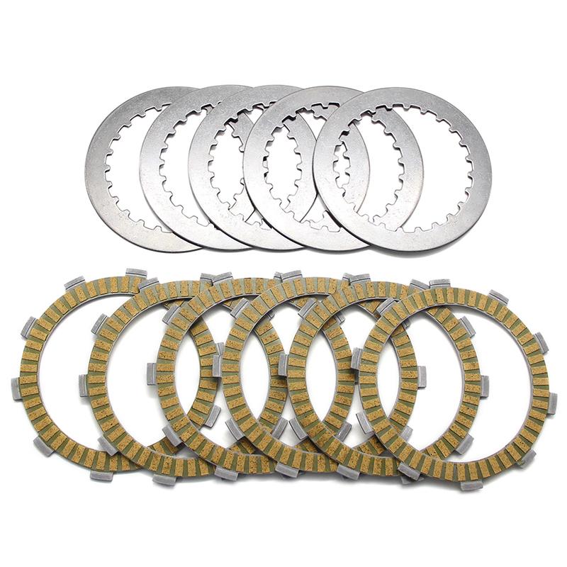 ATV Quad Clutch Friction Steel Plates Kit For Honda TRX420FE TRX420TE FourTrax Rancher 420 Engine Clutch Disc  22321‑HN0‑670