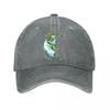 Inspirational Earth Peace Love Wall Art Washed Baseball Cap Outdoor For Womens Unisex FeUnisex
