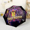 Lamine Yamal Customized Name Umbrella Compact Travel Automatic Umbrella with 8-Rib Compact Design for Women/Men Outdoor Accessory Gift for Festivals