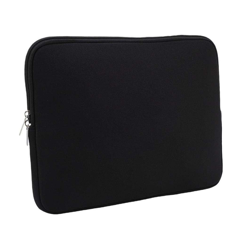 Tablet Bag Black Water Proof Neoprene Foam Portable Tablet Carrying Case with Zip for Laptop 14 Inch