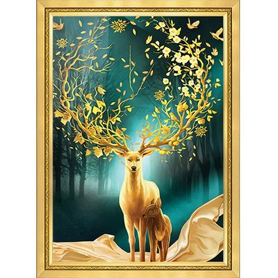 Пазл мини-размера «Счастливая семья оленей» PKMI1000-3612, популярные корейские пазлы