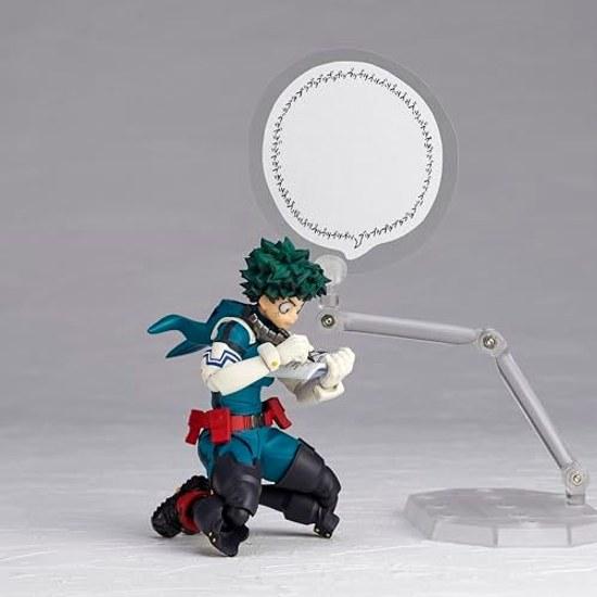 Kaiyodo Revoltech Amazing Yamaguchi Моя геройская академия Изуку Мидория Рост примерно 150 мм Без масштаба ПВХ АБС Окрашенная подвижная фигурка