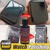 Многофункциональная полировальная паста для часов - Ремонт царапин на ремешке и экране, Жидкость для удаления царапин с поверхности нержавеющей стали, Крем для обновления металлической рамки