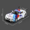 1/32 BMW Z4 GT3 Суперкар Модель легкосплавного спортивного автомобиля Литой звук Супер гоночный подъемный хвост Горячая машина Колесо для детей Подарки