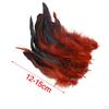 50 Pieces Feathers for Crafts Chicken Feather Decorations Handicraft Accessories Wedding Hats