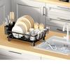 Кухонный органайзер, сушилка для посуды, органайзер для мойки, полка с сушилкой над раковиной, сушилка для тарелок, экономит место