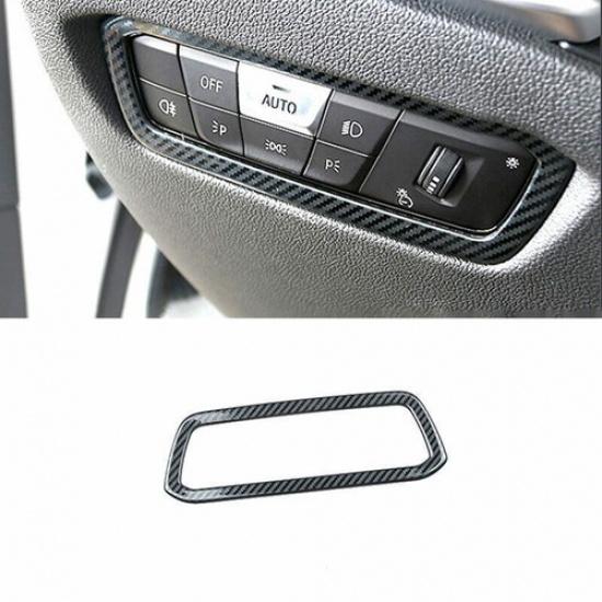 Function Control Button Trim For BMW 3-Series G20 - Steel Carbon Fiber