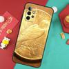 Швейцарский тонкий золотой чехол для Samsung Galaxy A55 A35 A15 A54 A34 A14 A52 A32 A12 A13 A33 A53 A17 A16 A26 A36 A56