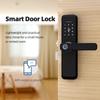 Умный WiFi Ручка-Замок для Двери с Ключами Работает с Приложением Smart Life Шифрование Сердечник Замка Интеллектуальный Замок Безопасности