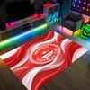 Aberdeen FC Design Crystal Velvet Carpet Cozy Non?Slip Printed Rug For Bedroom Living Room Entrance
