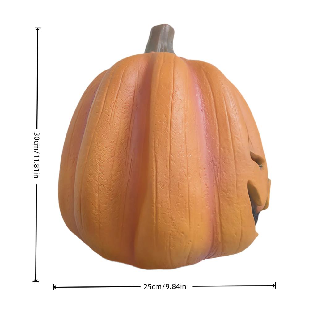 Head Cover Halloween Pumpkin Head Mask Latex Scary Pumpkin Mask Masquerade Mask Carnival Event