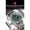 POEDAGAR Casual Man Clock Chronograph Date Waterproof Luminous Quartz Watches Stainless Steel Fashion Wristwatch Reloj