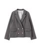 Jill by Jill Stuart Double-Breasted Tailored Jacket