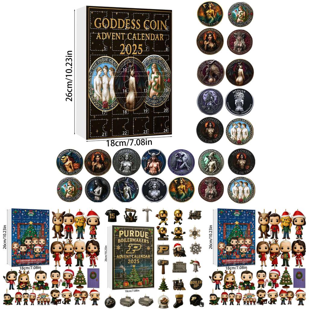 Stray Kids Christmas Advent Calendar With 24 Acrylic Decorations For Holiday Gift Giving