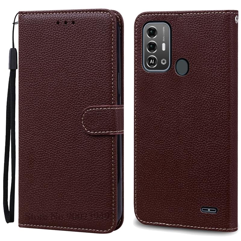 For ZTE Blade A53 Pro Case Soft Silicone Wallet Leather Case For ZTE Blade A53 Pro Case Flip Cover Coque Fundas