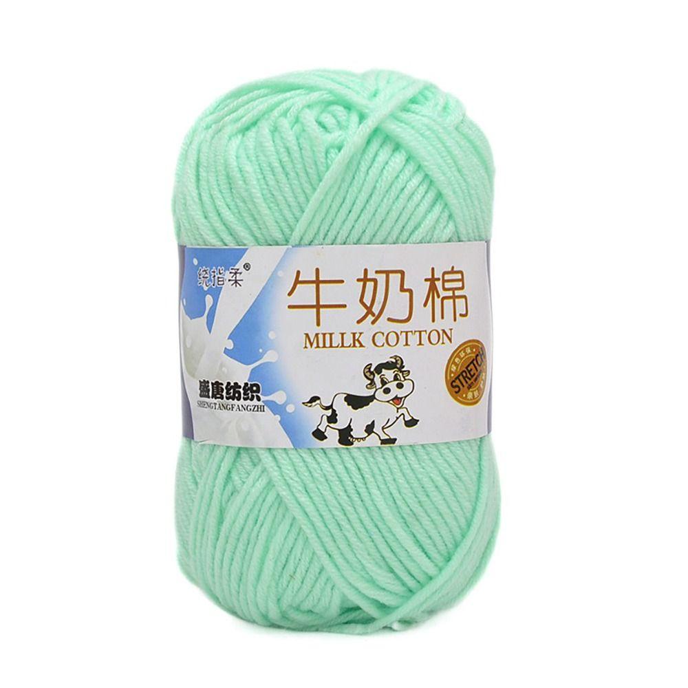 Cotton Wool Yarn DIY Cotton Yarn Warm Milk Cotton  Sofa Cushion