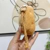 Adorable Plush Potato Keychain Cute Soft Stuffed Toy Charming Backpack Charm